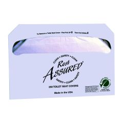 Toilet Seat Cover, 1/2 Fold, 25 RA, Green Seal, 250 EA/10 PK