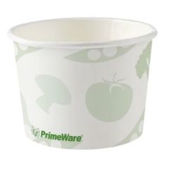 PLA Hot Food Containers, 16 oz. Compostable (500 Containers)