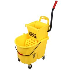 Sidepress Combo Mop Wringer and Bucket with Water Management System, 26-35 Qt (Each)