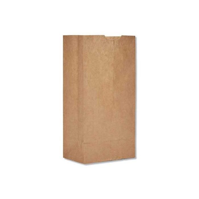 4 1/2 x 2 x 5 3/4 Small Brown Kraft Paper Gift Bags - 12 Pc.