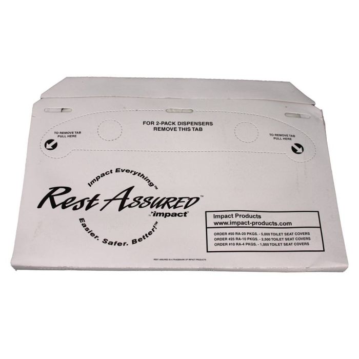 Rmc Rest Assured Toilet Seat Cover 50RAI Half-fold 