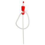 Siphon Drum Pump, 3.6 Gallons  per minute, Red/White, Impact Brand (Each)