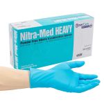 Glove, Nitrile, P-F, Blue, 4.5 Mil (1,000 Per Case)