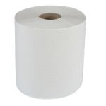 Center Pull Towel, 7.75" x 600 Sheets, 2 Ply, White (6 Rolls)
