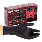 Glove Nitrile, Black Widow, EXAM Grade (1,000 Gloves)