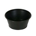 3.25 oz., Black Portion Container, Prime Source Brand (2,500 Cups)
