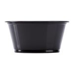 3.25 oz., Black Portion Container (2,500 Cups) 
