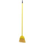 Impact Broom, Small Angled, Plastic, 55", Yellow (each)