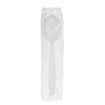 Soup Spoon, Wrapped, White Extra Heavy Weight Polypropylene, "Unbreakable" (1,000 Soup Spoons)