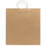 Paper Shopping Bag, XX-Lg, Kraft, Twisted Handles (150 Bags)