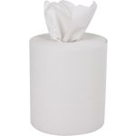 Center Pull Towel, 7.5" x 600 Sheets, 2 Ply, White, Heavenly Soft Brand (6 Rolls)
