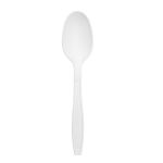 PLA 6" Spoon, Compostable, Natural Color (1,000 Spoons)