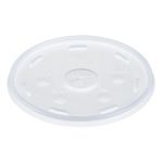 Foam Cup Lid, 32 oz. Straw-Slot Lid, Translucent (1,000 Lids)