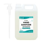 Gel Hand Sanitizer, 70% Isopropyl Alcohol, Gallon Refill Bottles (4 Bottles)