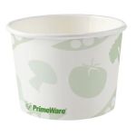 PLA Hot Food Containers, 16 oz. Compostable (500 Containers)
