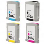 HP 940XL Magenta Ink Cartridge (C4908AN), High Yield (1,400 Yield), Compatible
