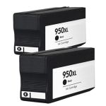 HP 950XL Black Ink Cartridge (CN045AN), High Yield (2,300 Yield), Compatible

