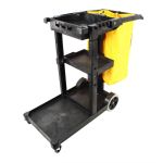Janitor's Cart with 25 Gallon Vinyl Bag (Each)