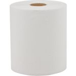 Paper Towel, White Roll Towels, 7.875" x 800', TAD, 2" Core (6 Rolls Per Case)