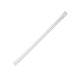 Jumbo Straw 7.75" Paper Wrapped Clear (12,000 Straws)