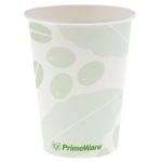 PLA Lined Hot Cups, 12 oz. Compostable (1,000 Cups)