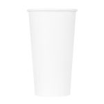 Hot Paper Cup, 20 oz. Single Wall, 12 Pack of 50 (600 Cups)
