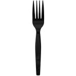 Fork, Bulk, Black, Med-Heavy Weight Polystyrene (1,000 Forks)