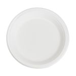 9" Round Plates, Compostable Bagasse (500 Plates)