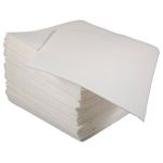 Airlaid Napkins, Linen Like, 15" x 16", White 1 Ply, (1,000 Napkins)
