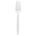 PLA 6" Fork, Compostable, Natural Color (1,000 Forks) 