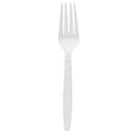 PLA 6" Fork, Compostable, Natural Color (1,000 Forks) 
