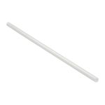 Jumbo PLA Straw 7.75" Paper Wrapped, White, 12 Packs of 500, Bagged (6,000 Straws) Go Green!
