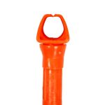 Plastic Clamp Head Mop Handle, 60", Orange (Each)