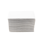 Tall Fold Napkin, 7" x 13.5", White 1 Ply, (10,000 Napkins)

